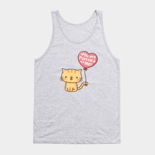 Cute You Are Purrfect To Me Kitty Cat Pun Tank Top